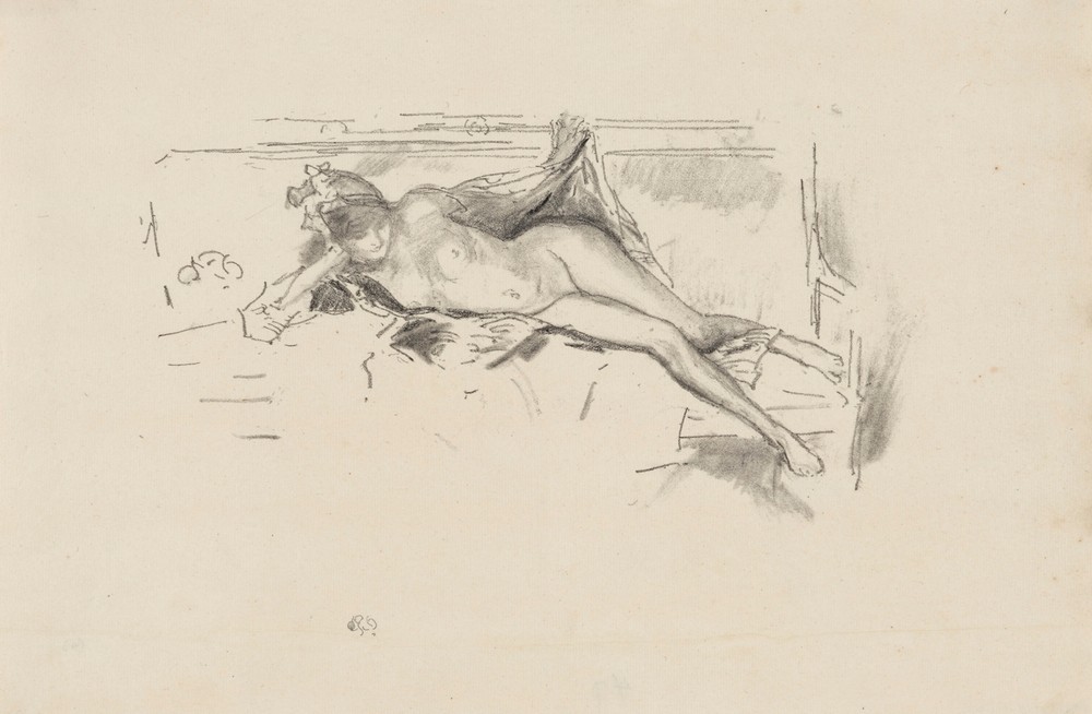 Nude Model, Reclining