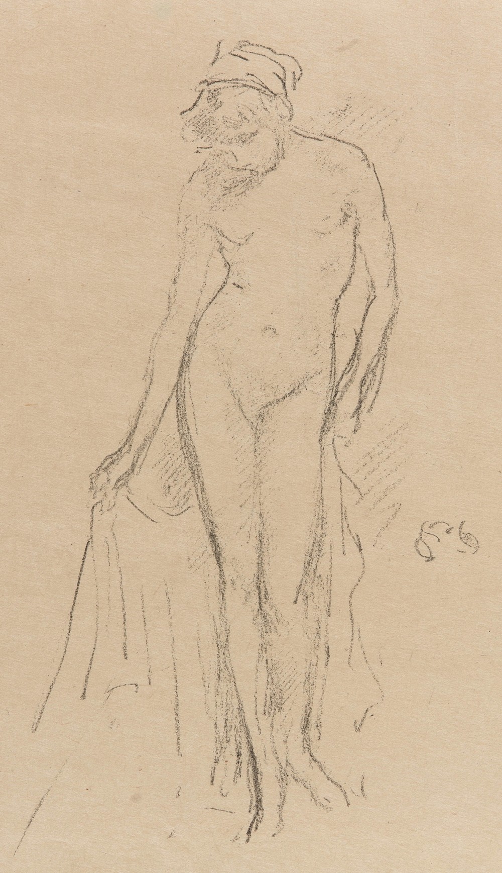 Nude Model, Standing