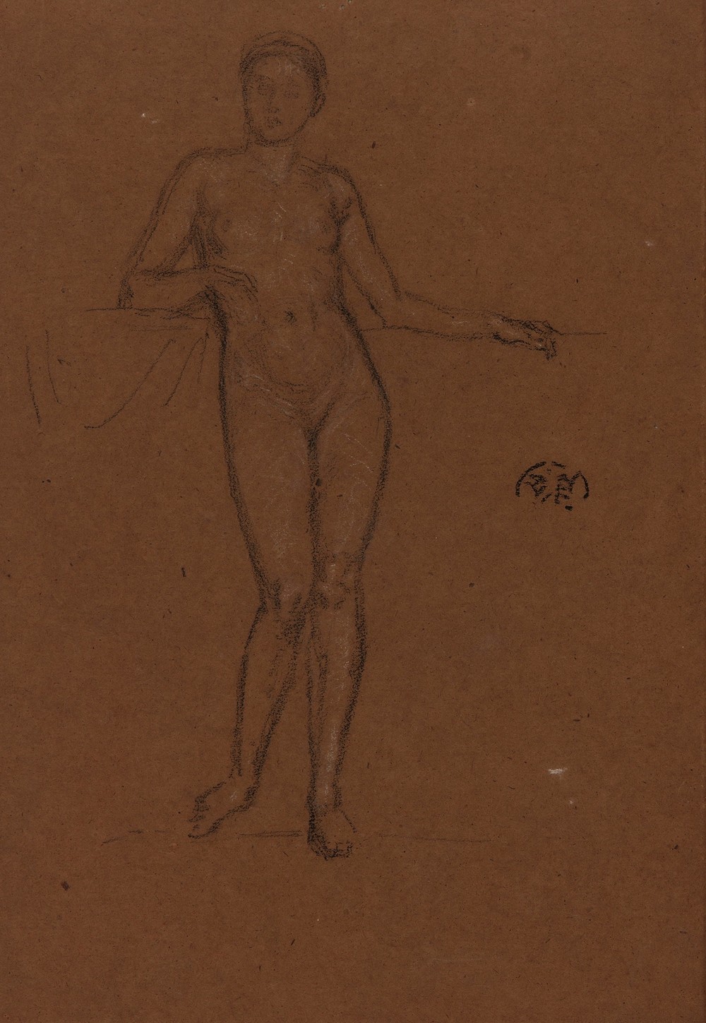 Standing Nude (ca. 1865-1870)