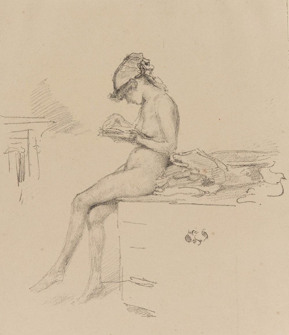The Little Nude Model, Reading