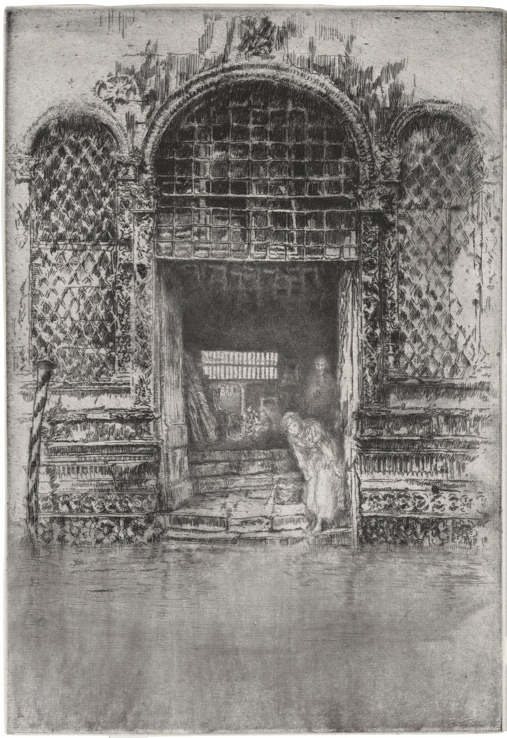 The Doorway, from Venice, a Series of Twelve Etchings (1879-80)
