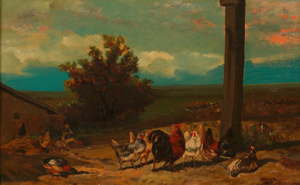 Hühnerhof (around 1865)