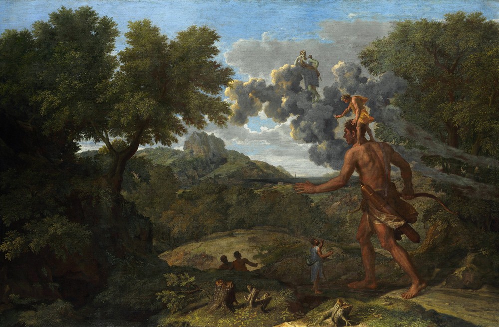 Blind Orion Searching For The Rising Sun