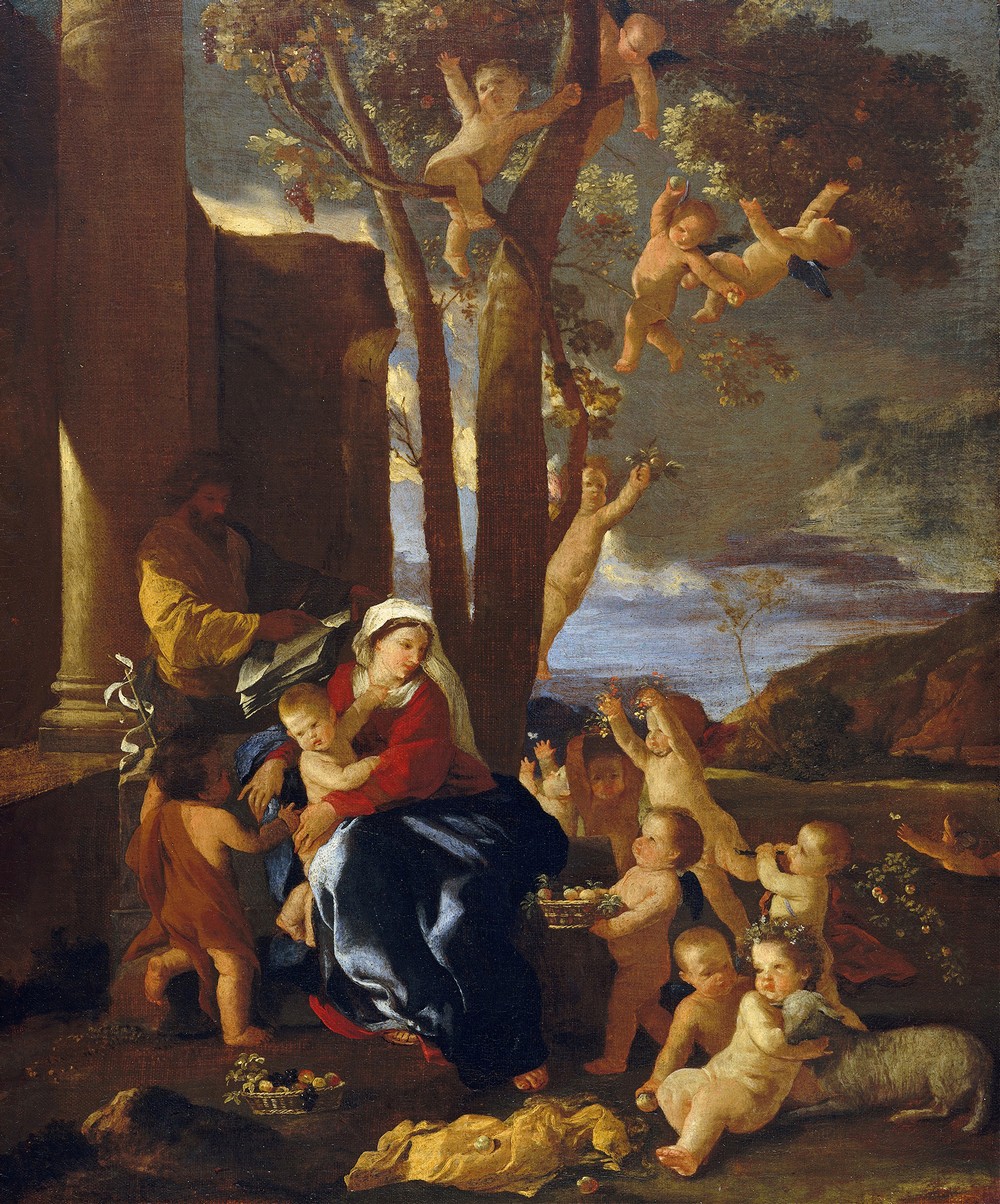 The Holy Family with Saint John the Baptist (ca. 1627)