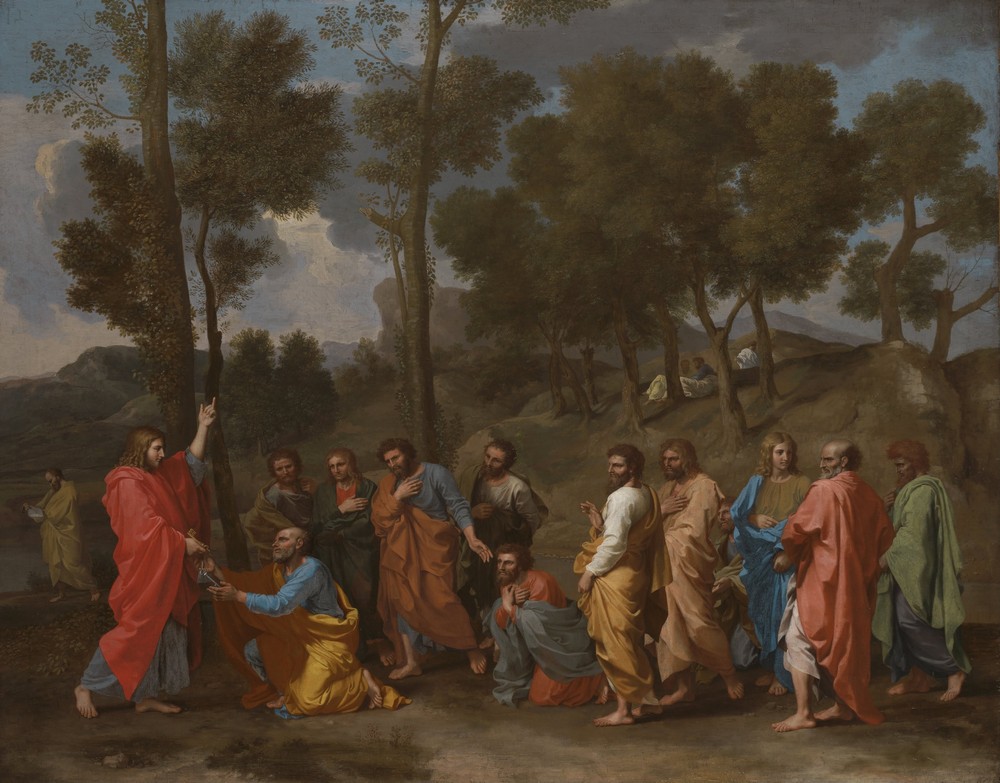 The Sacrament Of Ordination (Christ Presenting The Keys To Saint Peter)