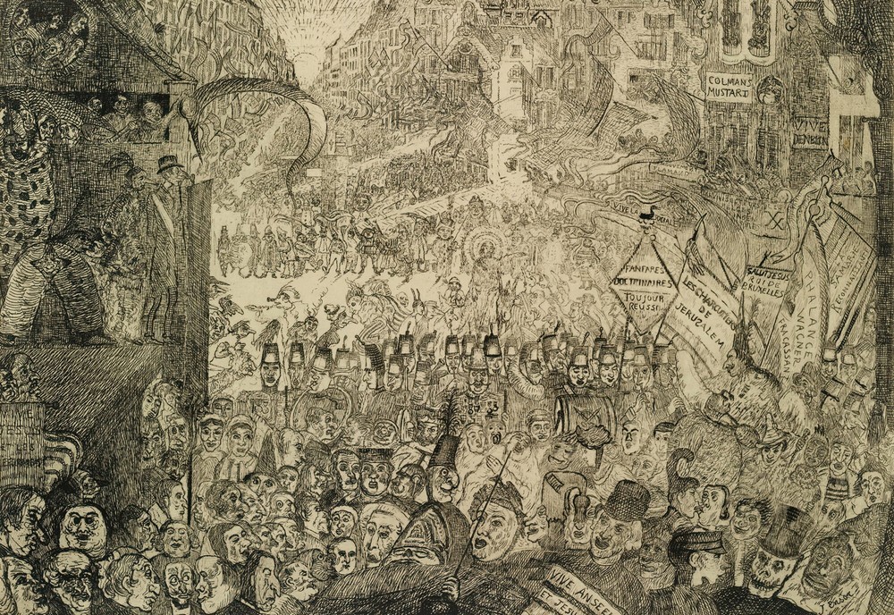 L’entrée Du Christ À Bruxelles
