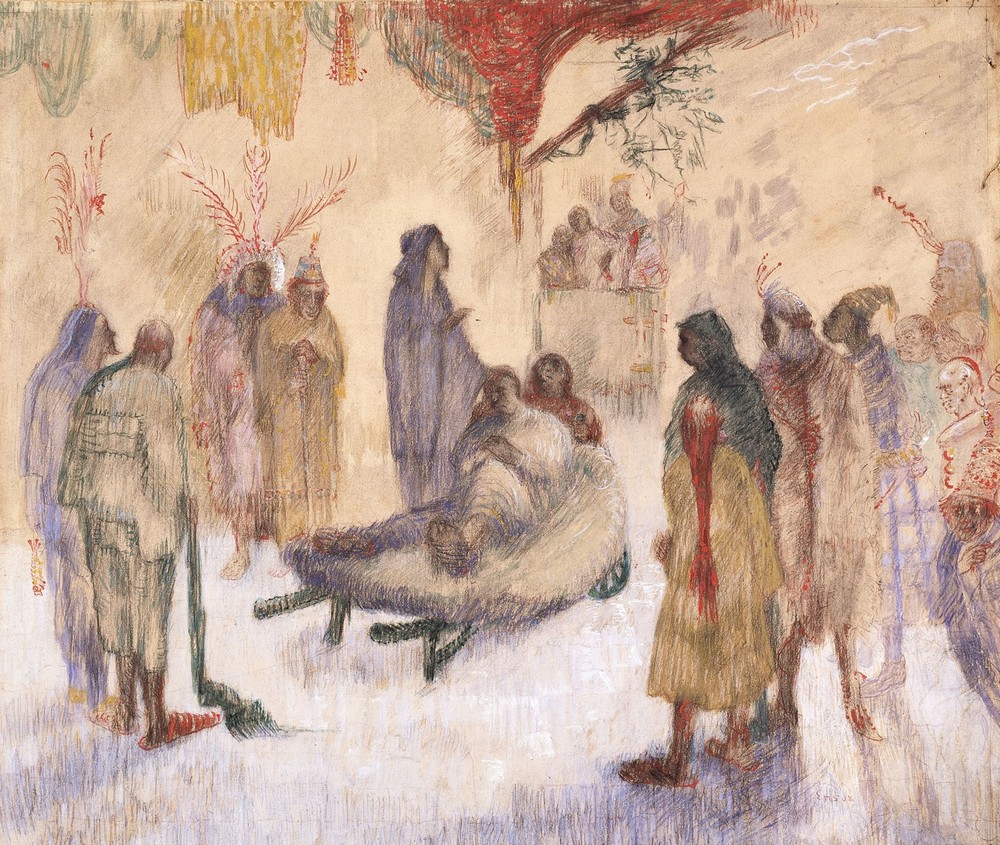 Christ with the Lame (circa 1880-1886)