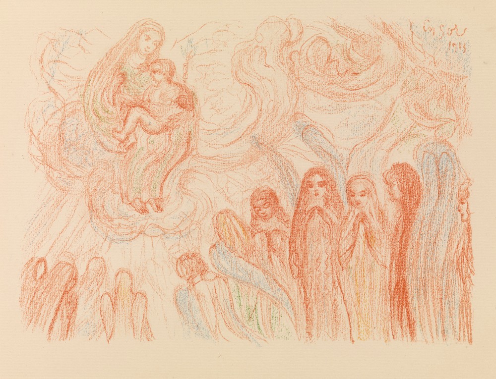 The Angels Worship Mary