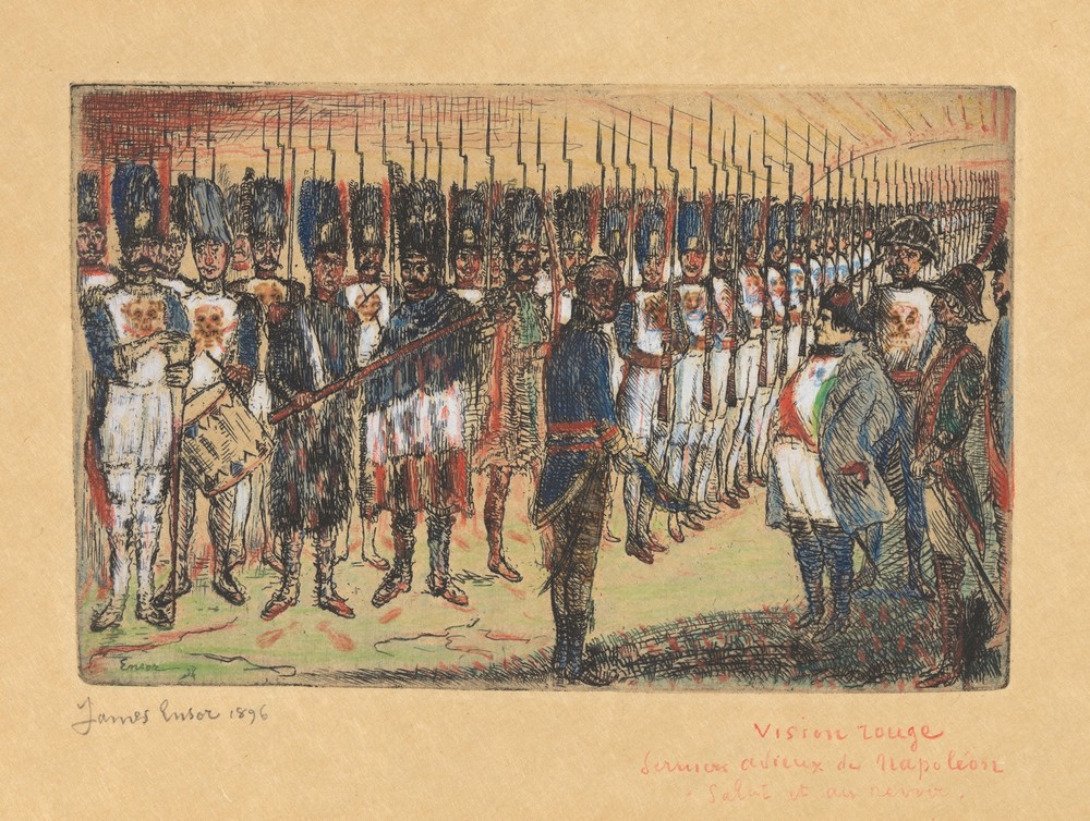 Het afscheid van Napoleon