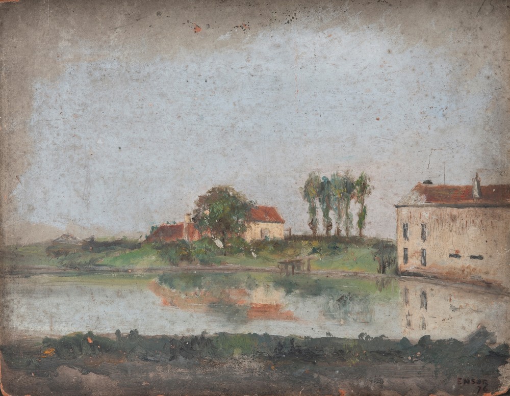 The garden at café Tivoli in Ostend