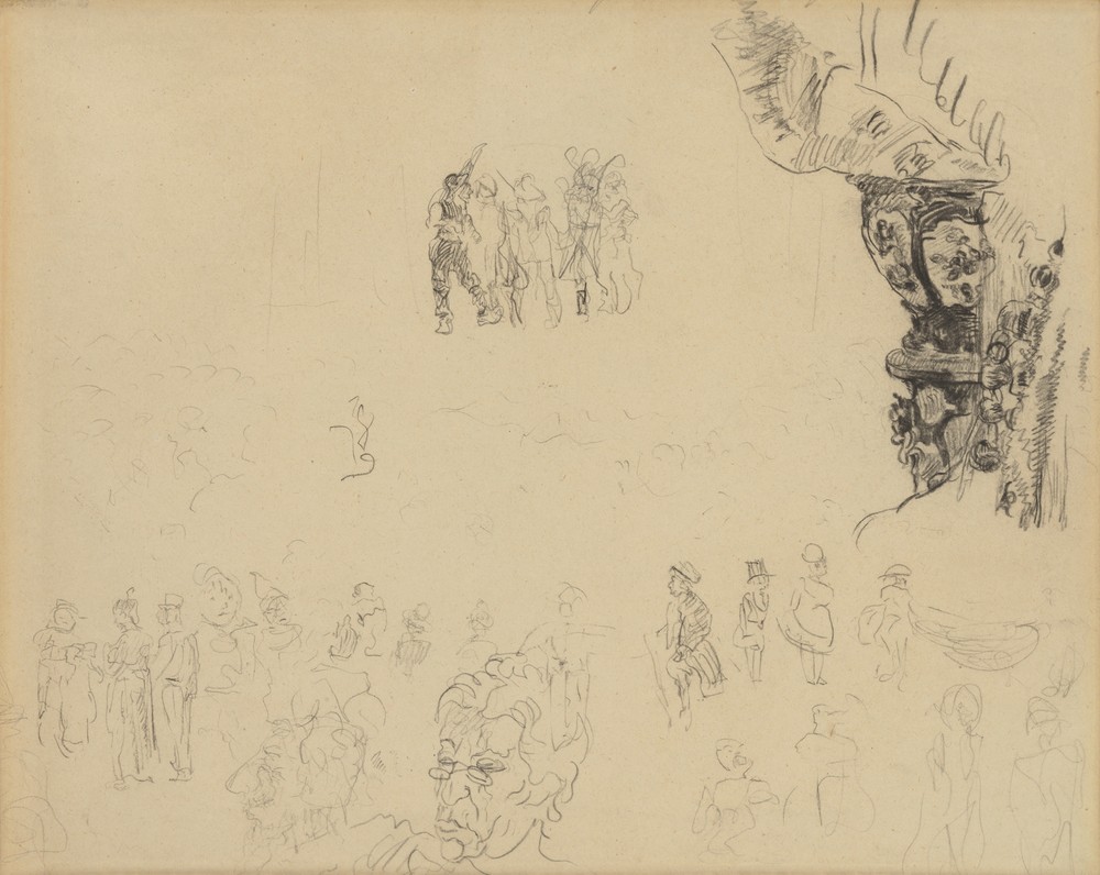 Chinese vaas en figuren (from 1880 until 1885)