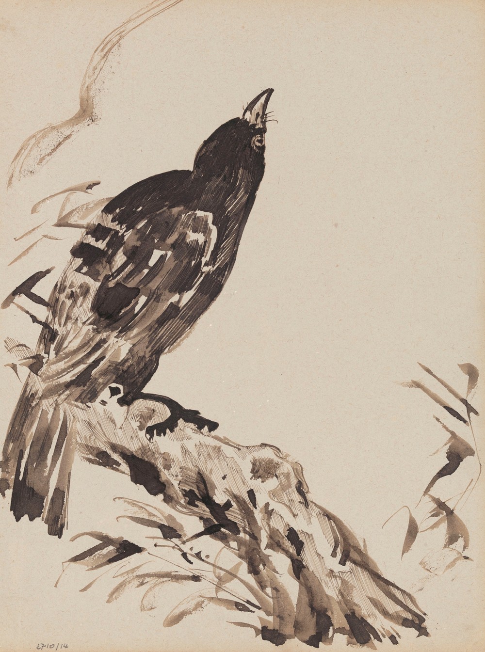 Chinoiserie, a Bird