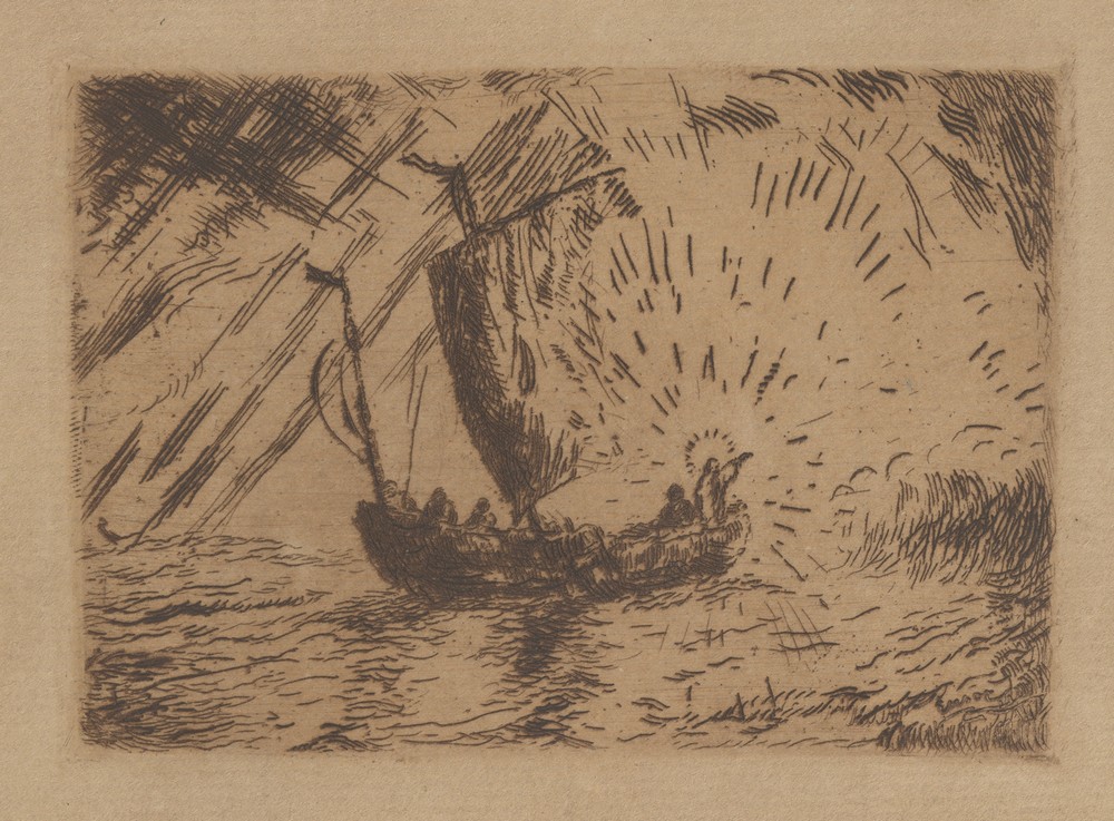 Christus in de schuit