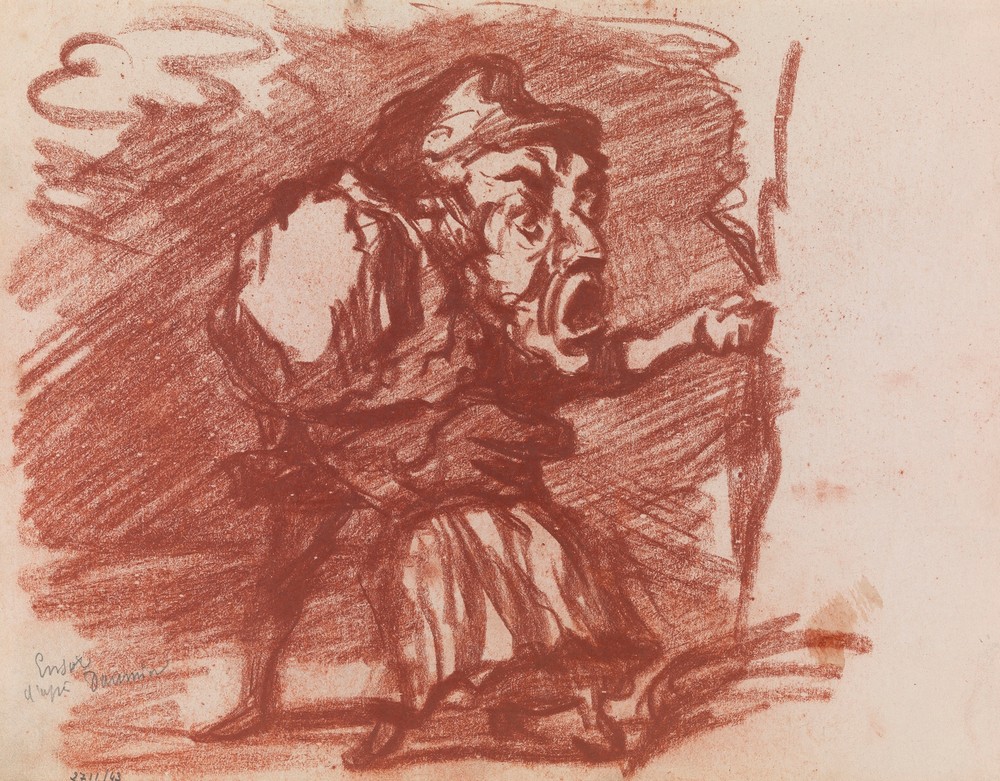Copy after Honoré Daumier
