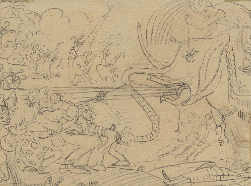 De grap van de olifant