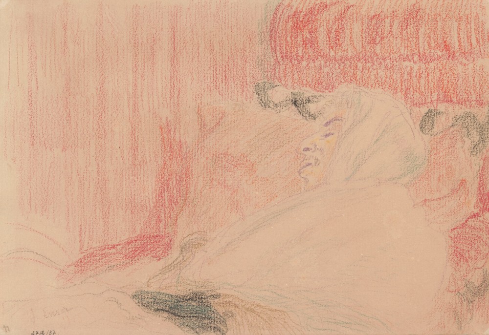 Ensor’s Mother Sleeping