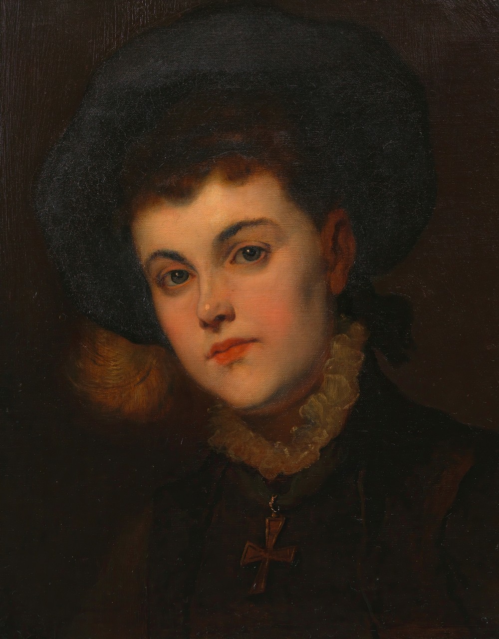 Gabriele (Ella) Freiin von Liebieg (around 1880)