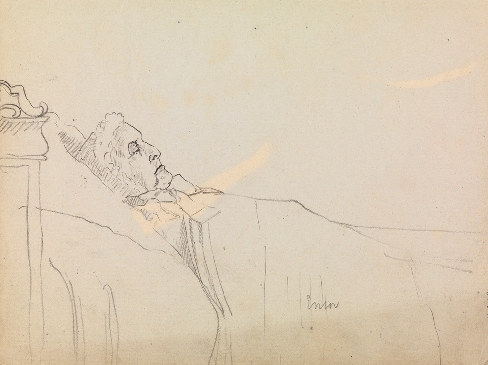 Old Woman Sleeping