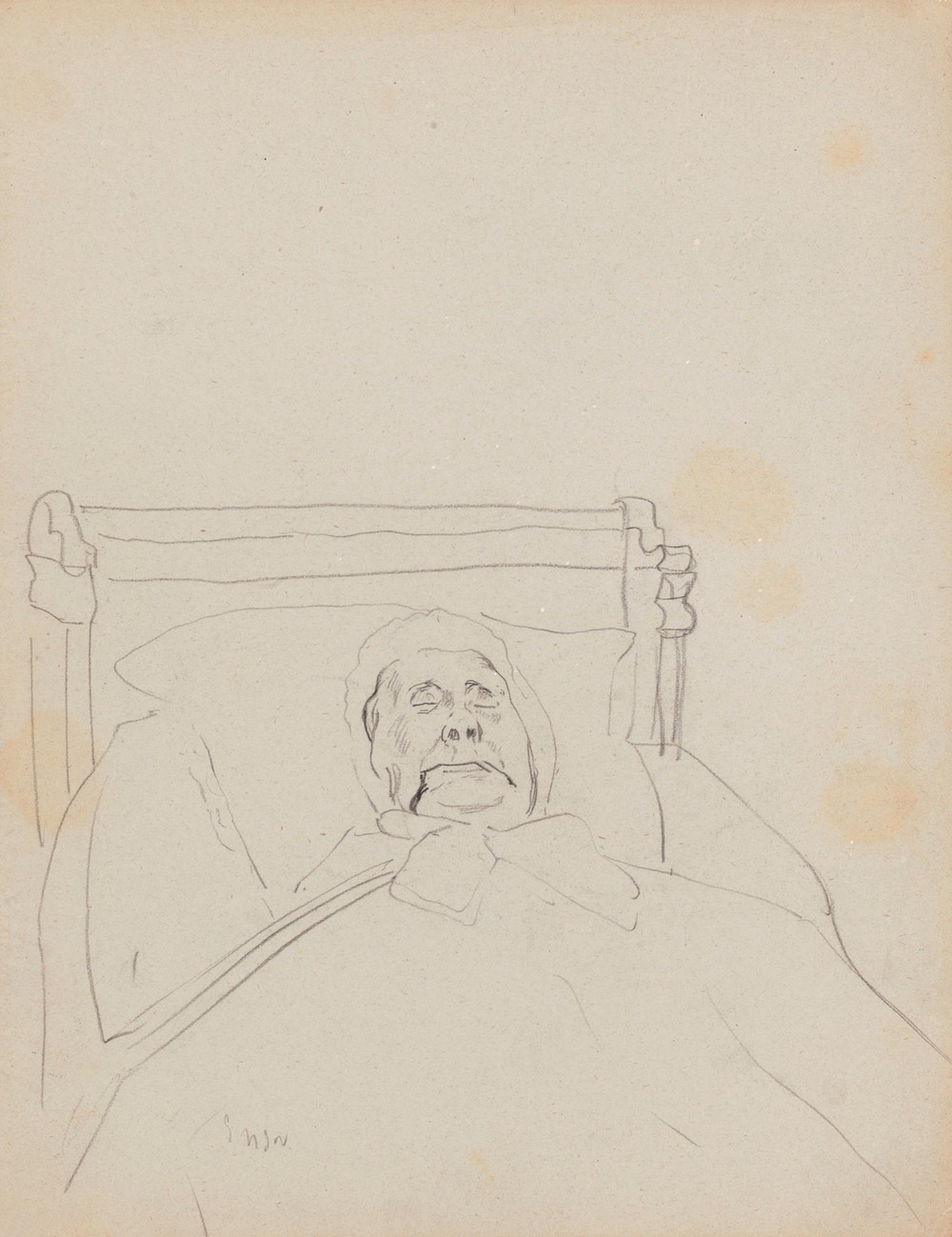 Old Woman Sleeping