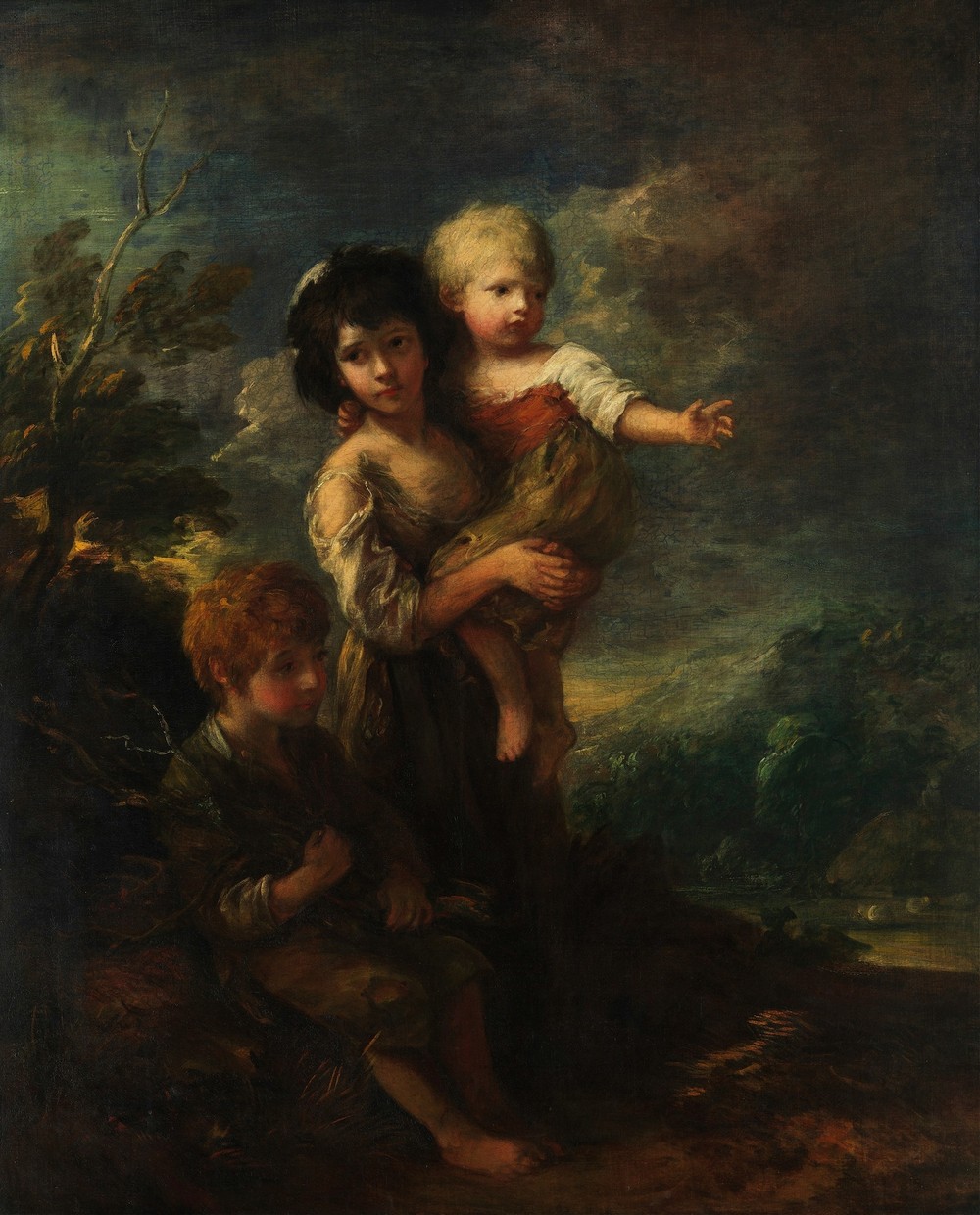 Cottage Children (The Wood Gatherers)