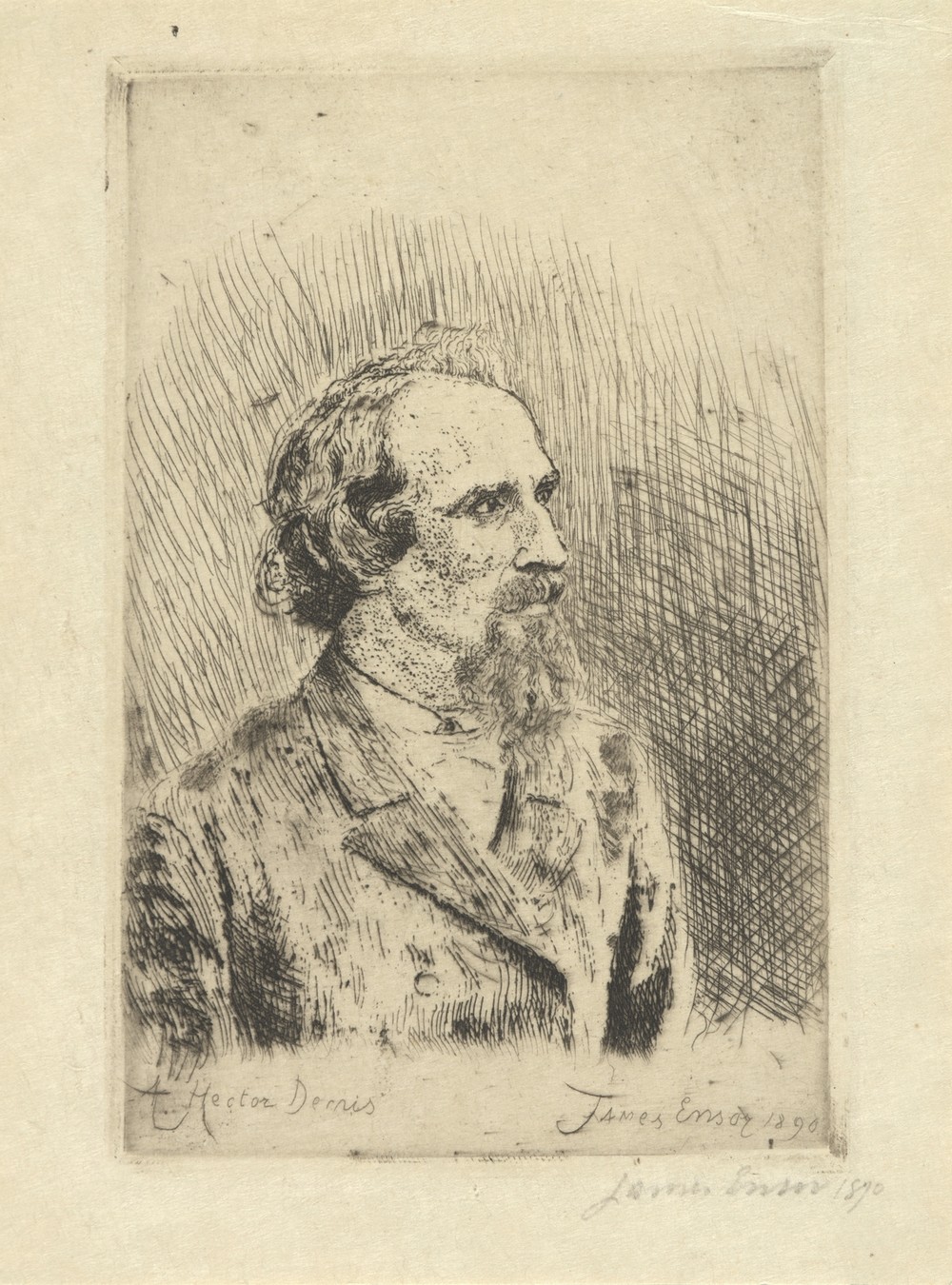 Portret van Hector Denis
