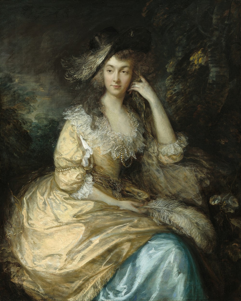 Frances Susanna,Lady de Dunstanville (c. 1786)
