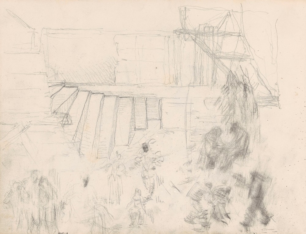Spiral Staircase and Figures