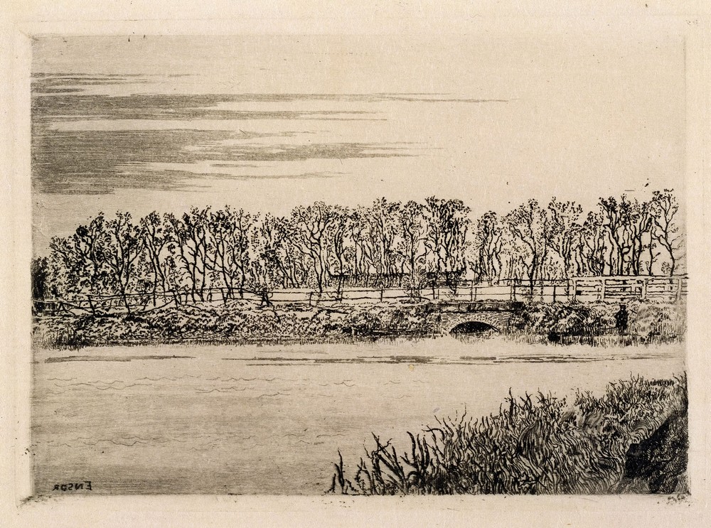 The Bridge in the Wood at Ostend