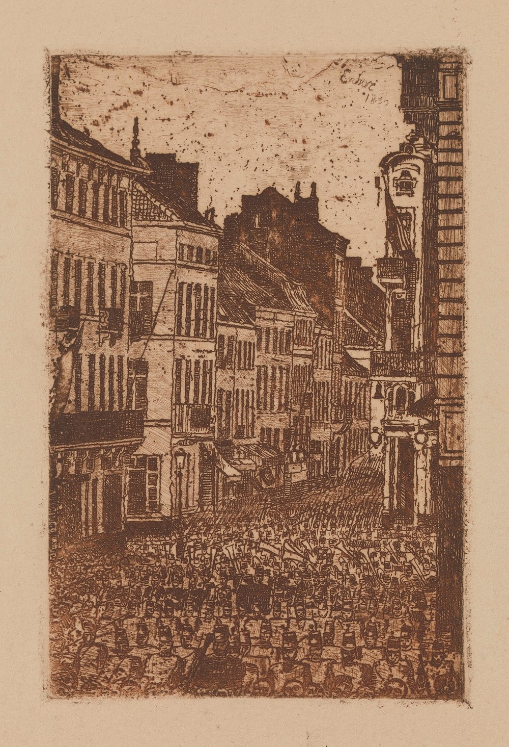 The Music in the rue de Flandre, Ostend
