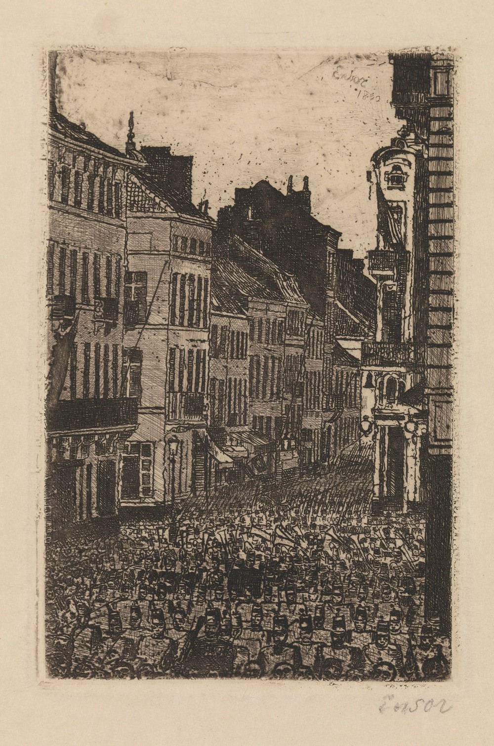 The Music in the rue de Flandre, Ostend