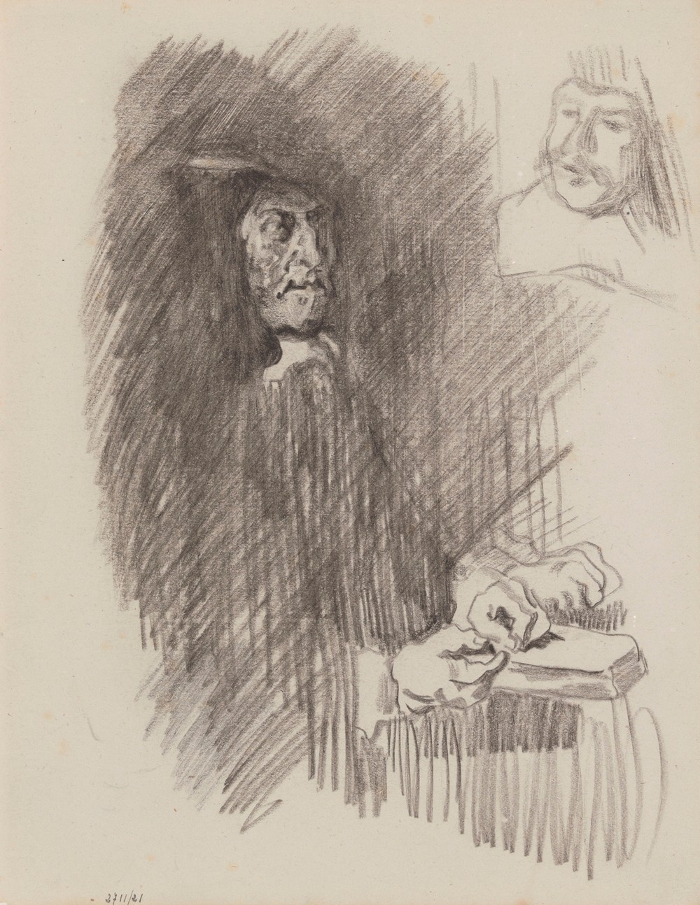 The Regents of the Old Men’s Almshouse in Haarlem. Two Figures