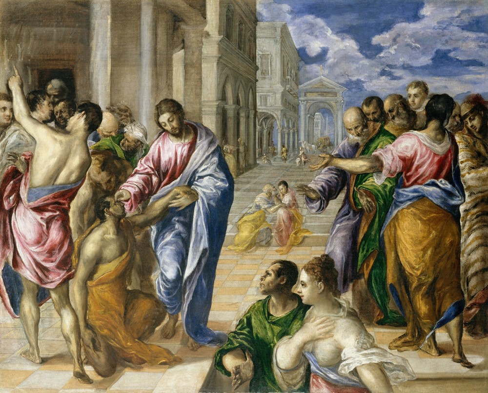 Christ Healing the Blind (ca. 1570)