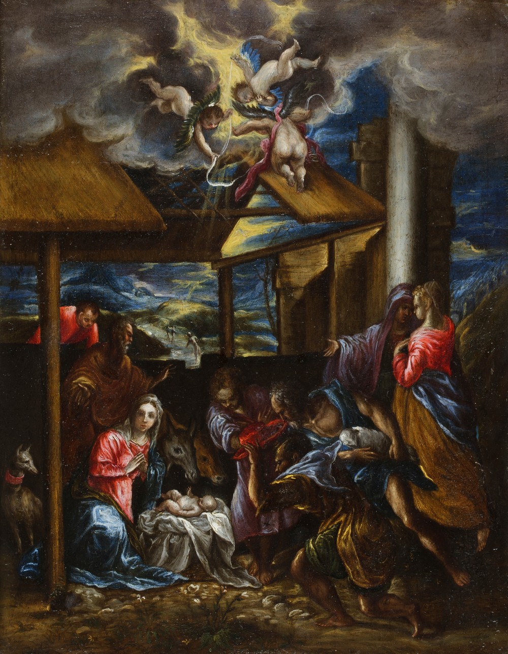 The Adoration Of The Shepherds (ca. 1576-1577)