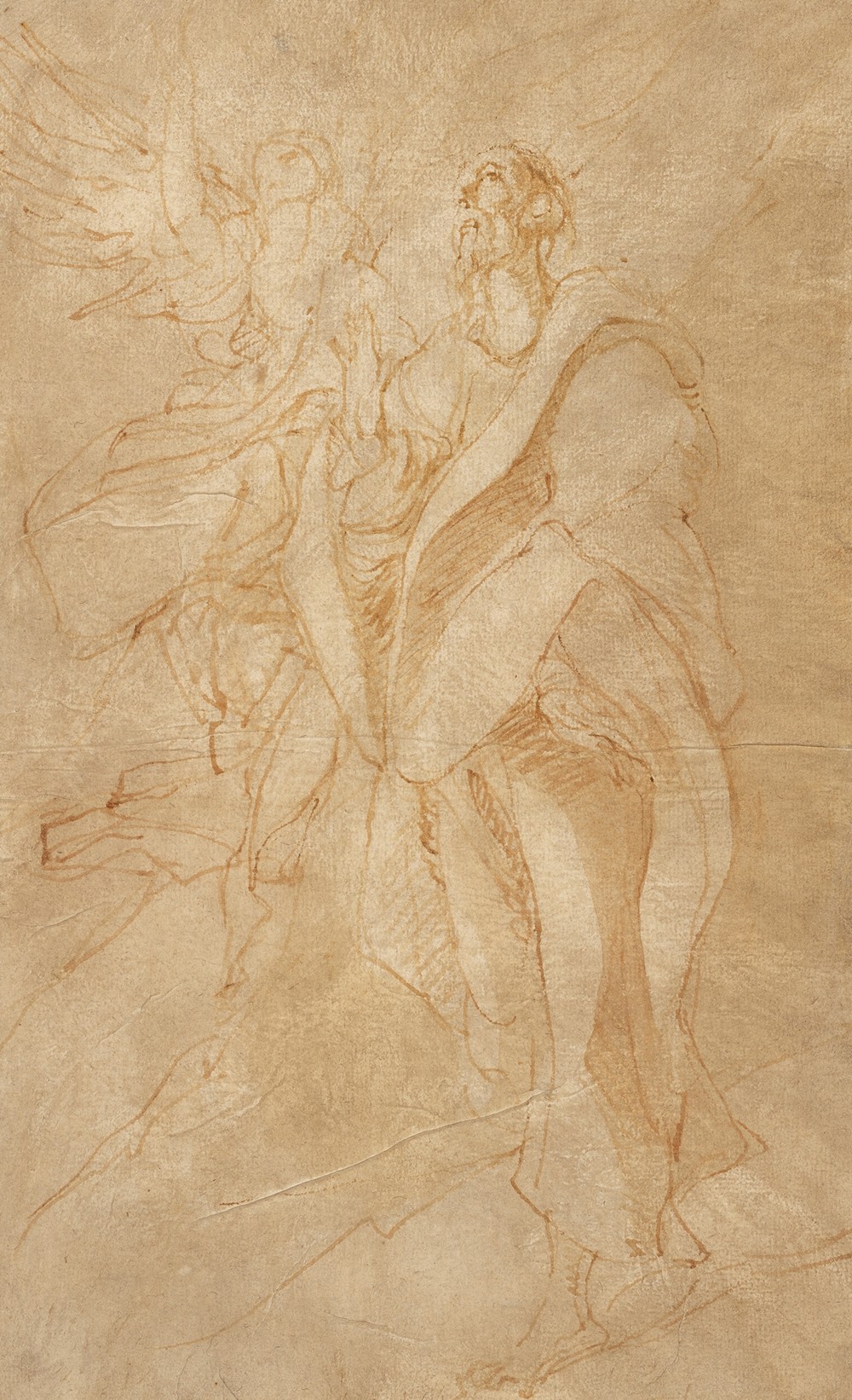 Saint John the Evangelist and an Angel