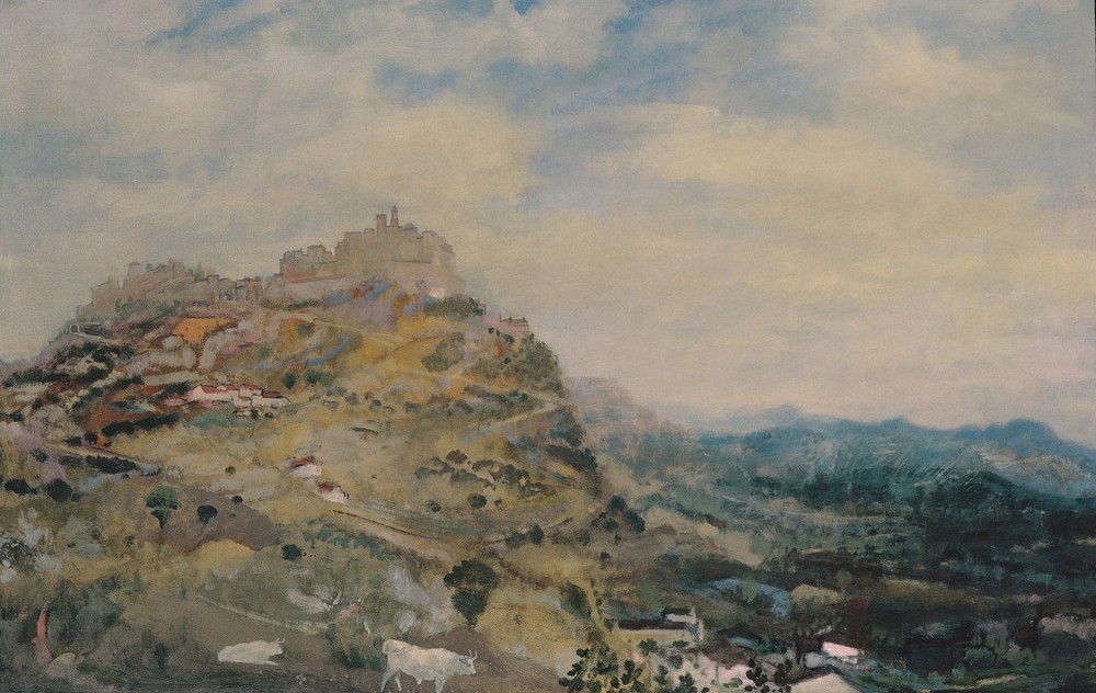 Italian Hill Town (circa 1925)