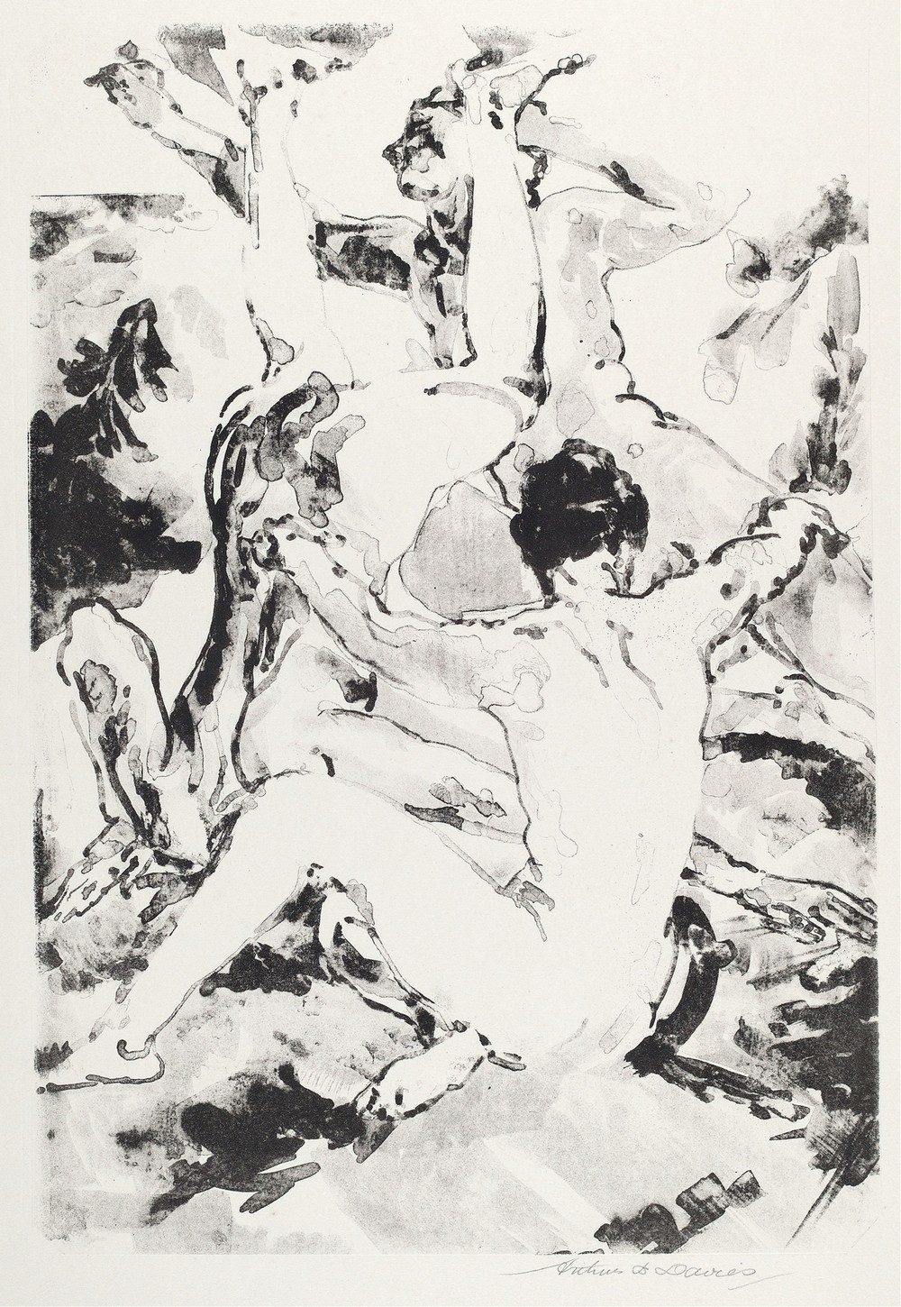 Three Acrobats (between 1919 and 1920)
