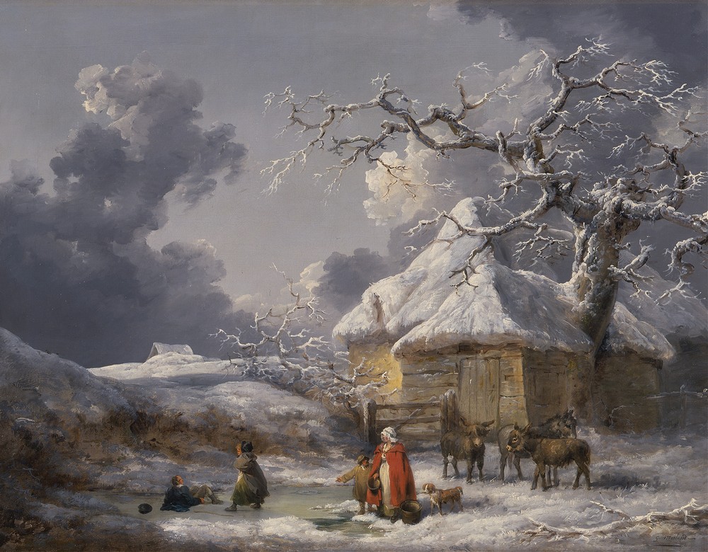 Winter Landscape with Figures (ca. 1785)
