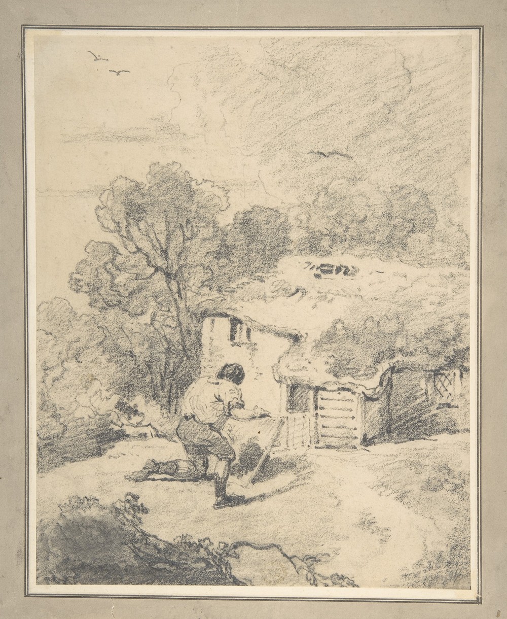 Landscape with Figure (late 18th–early 19th century)