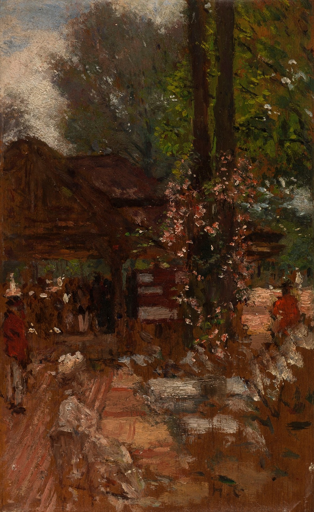 Étude pour le Cercle de l’île de Puteaux