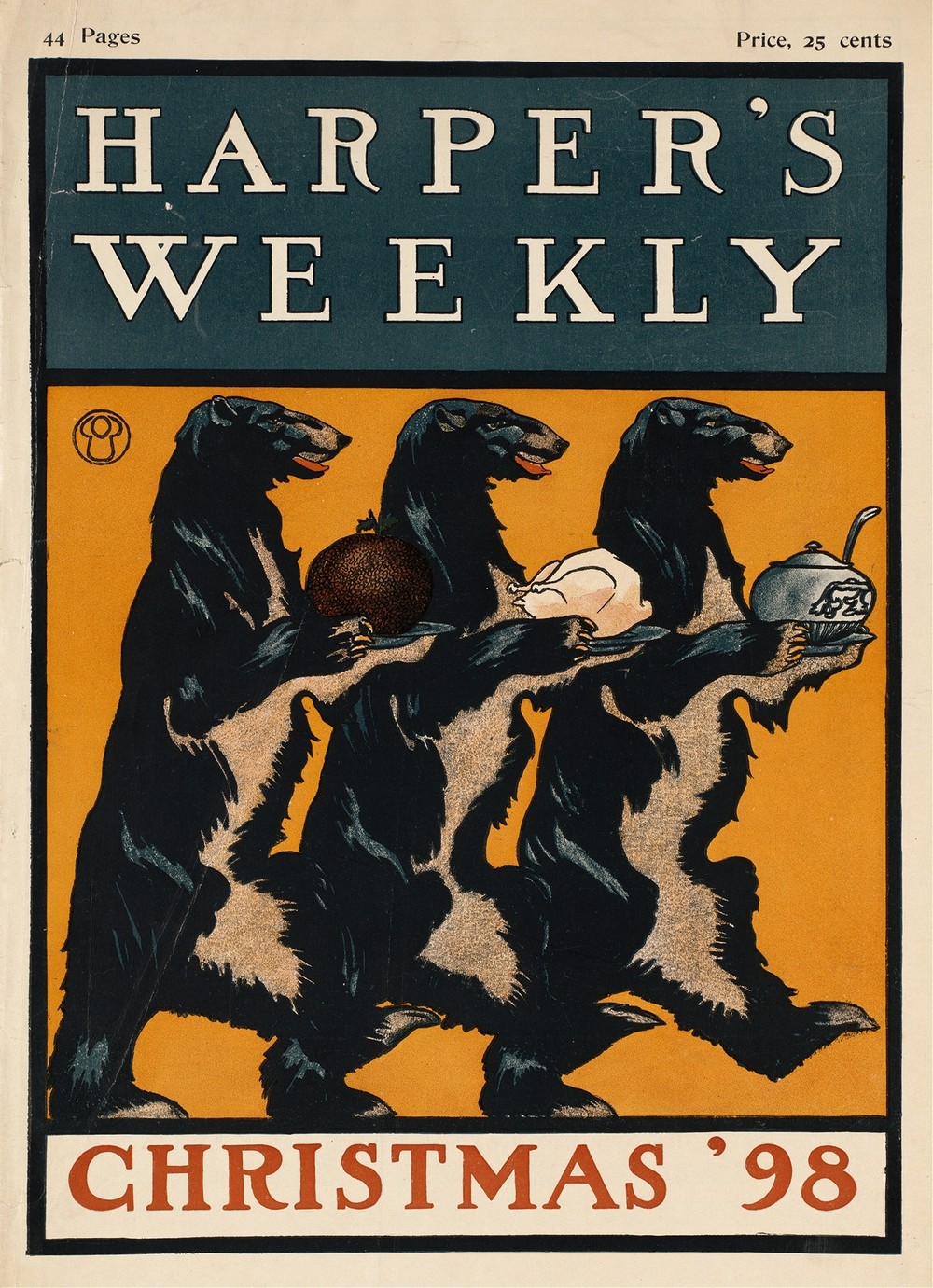 Harper’s weekly, Christmas ’98 (ca. 1898–1899)
