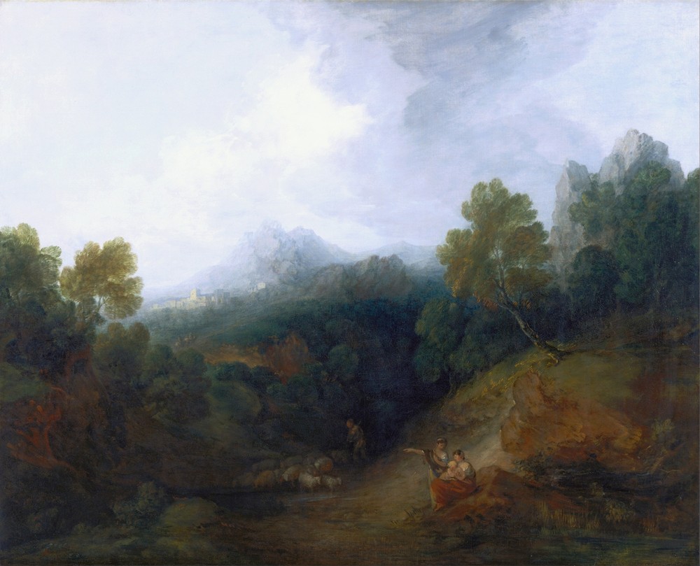 Landscape with a Flock of Sheep