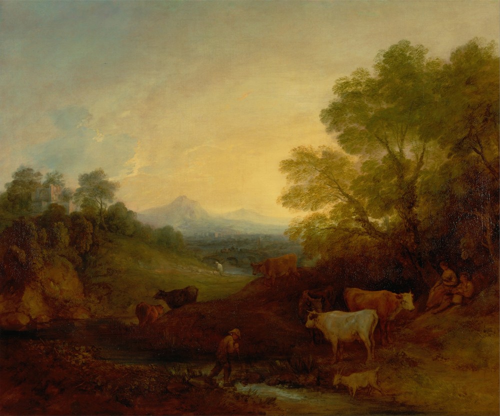 Landscape with Cattle