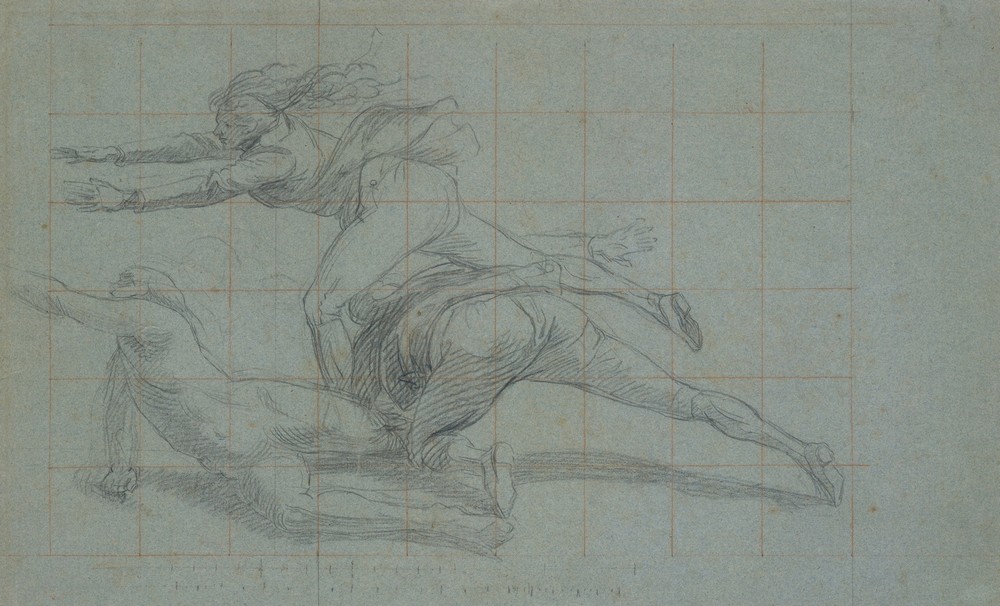 Study for ‘The Siege of Gibraltar’; Three Figures (1785–86)