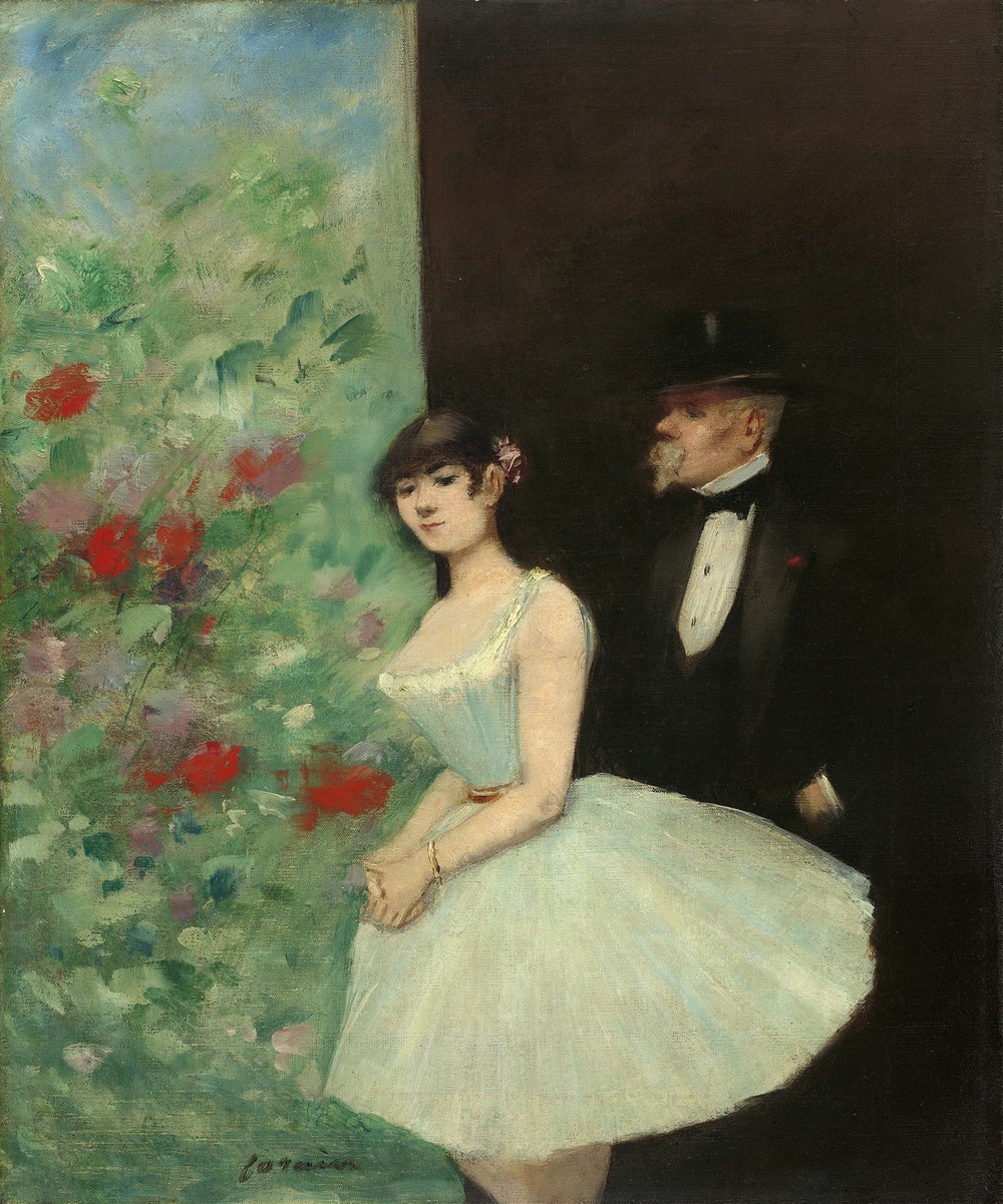 Behind the Scenes (c. 1880)