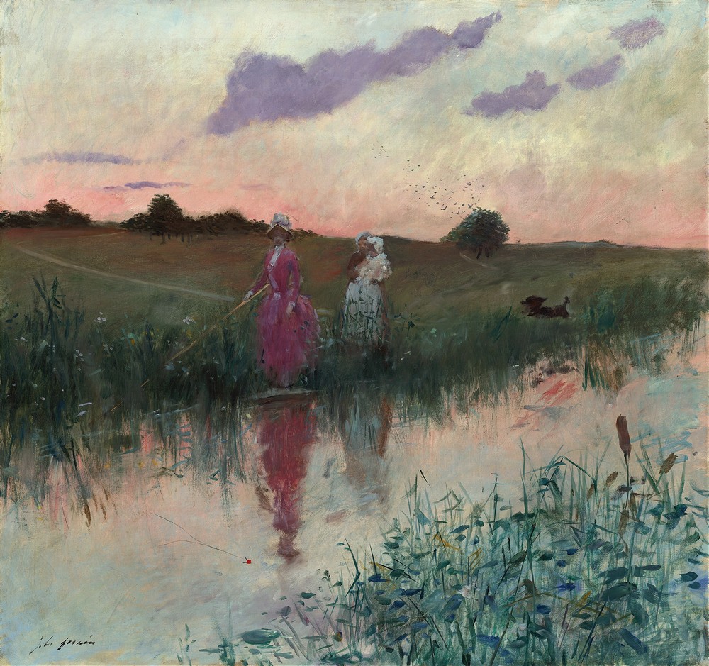 The Artist’s Wife Fishing