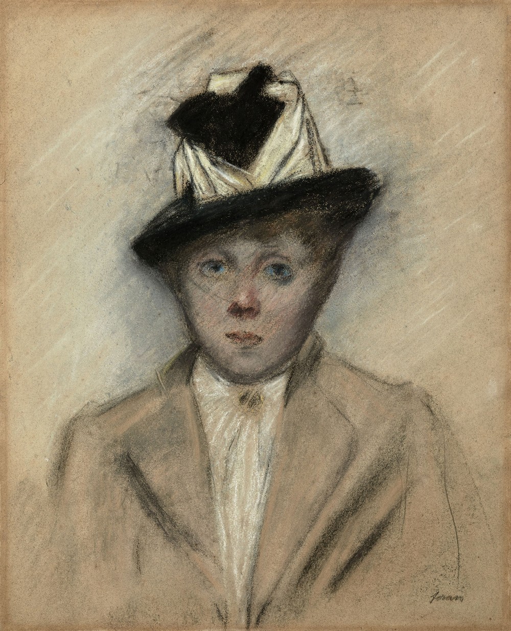 Femme au chapeau (circa 1879)