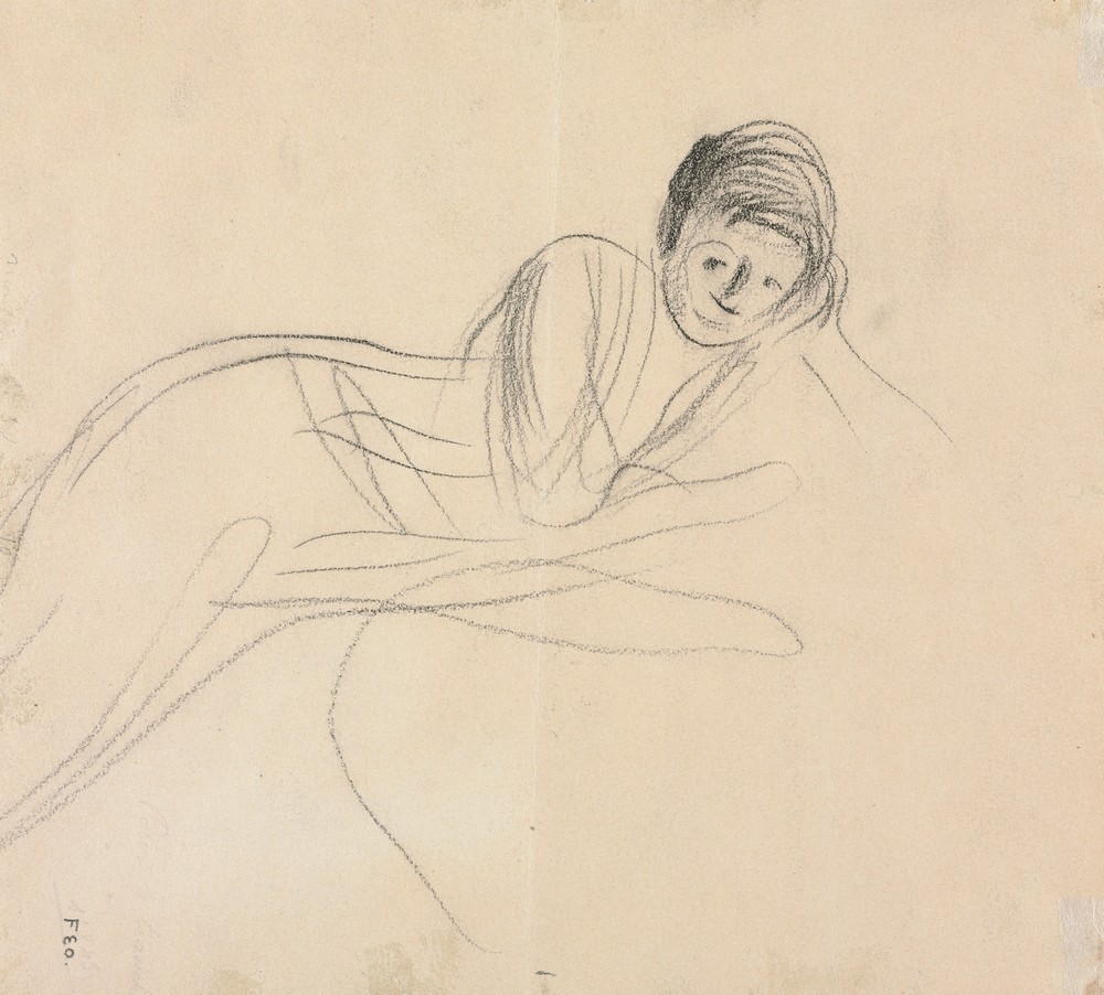Reclining Woman (verso)