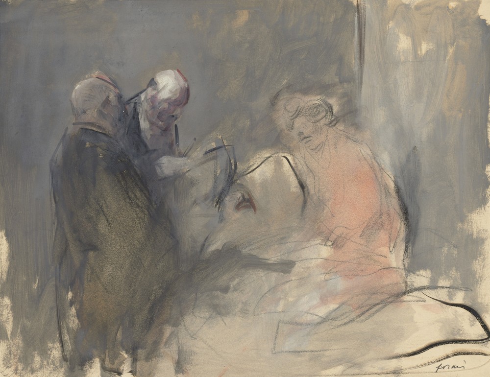 In the Hospital (fourth quarter 1800s or first third 1900s)