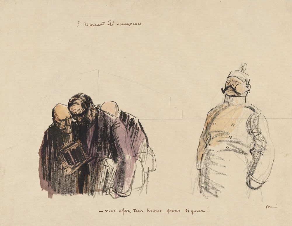 If they had been victorious – “You Have Two Hours in which to Sign” (c. 1919)