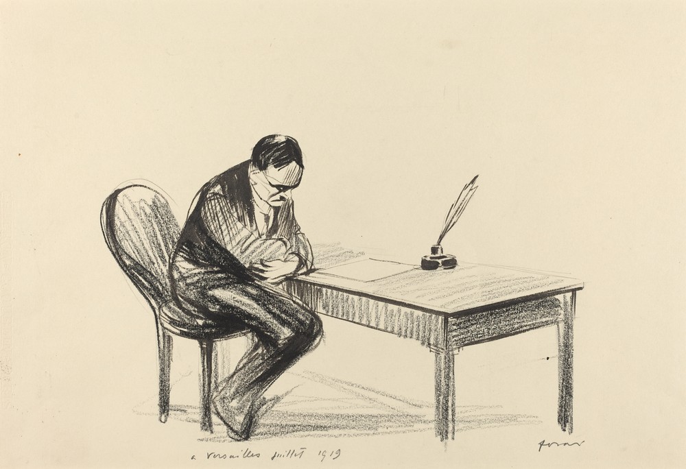 A Versailles juillet 1919 II (probably 1919)